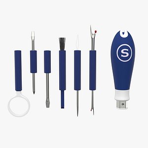 SINGER 47300 Sewers Mate Multi Tool - 11 tools in one storage case 3D model