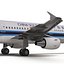 Airbus A321 China Southern Airlines 3D Model