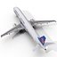 Airbus A321 China Southern Airlines 3D Model
