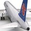 Airbus A321 China Southern Airlines 3D Model