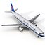 Airbus A321 China Southern Airlines 3D Model