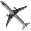 Airbus A321 China Southern Airlines 3D Model