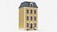 3D model Cartoonish Classic Apartment Building Low Poly 3D Model Bundle