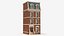 3D model Cartoonish Classic Apartment Building Low Poly 3D Model Bundle
