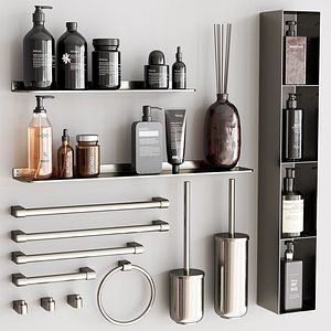 3D Bathroom Accessories 91 model