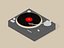 Turntable C4D sketch & toon animated model
