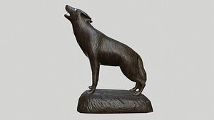 3d wolf