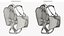 Paratrooper Parachute Backpack Worn