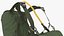 Paratrooper Parachute Backpack Worn