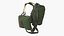 Paratrooper Parachute Backpack Worn