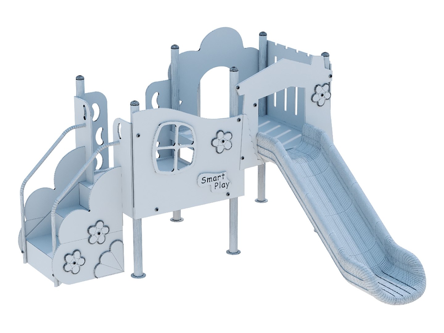 3D PLAYGROUND SMART PLAY 900 GARDEN - SPEED KIDS - TurboSquid 1872481