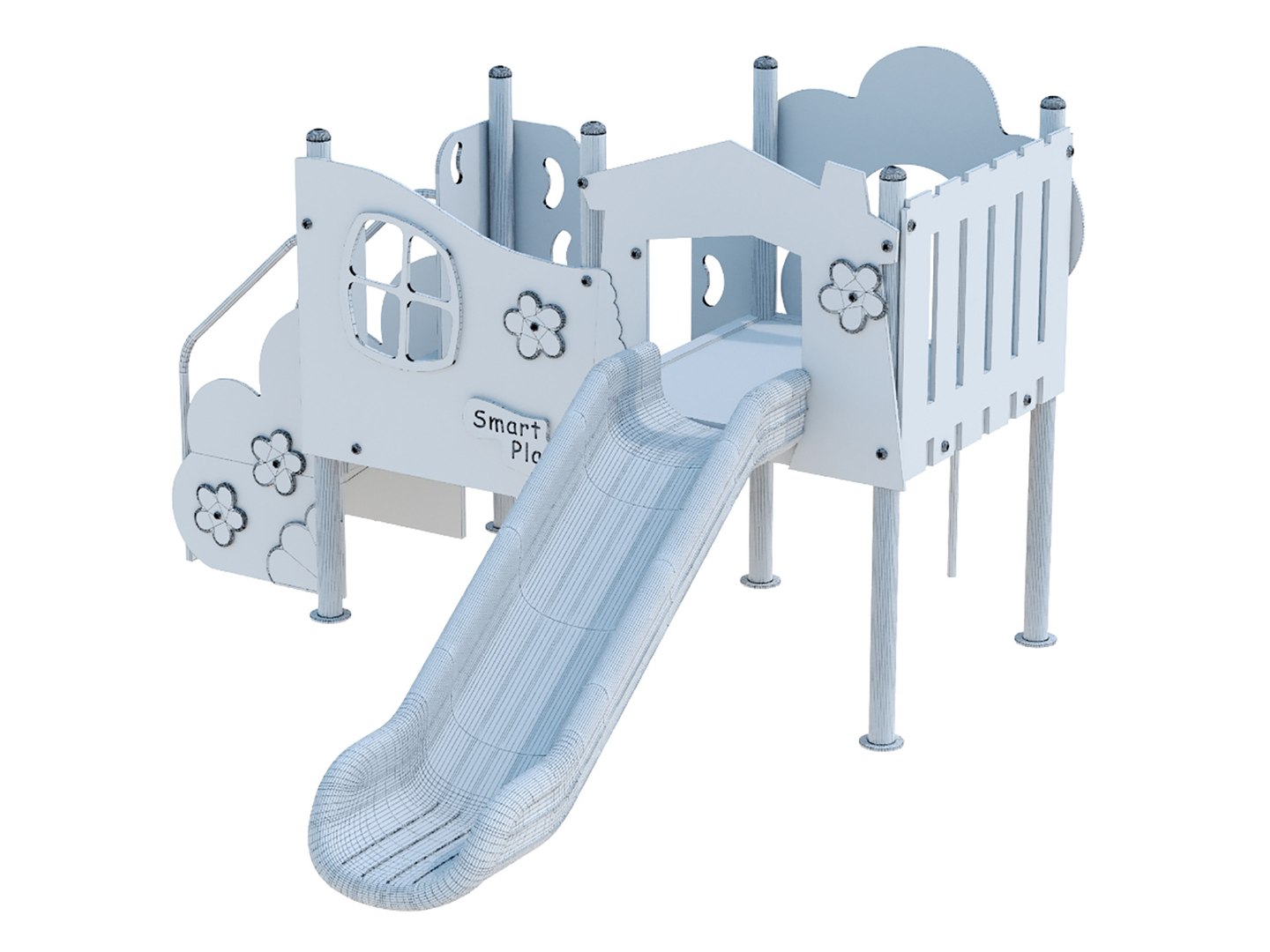 3D PLAYGROUND SMART PLAY 900 GARDEN - SPEED KIDS - TurboSquid 1872481