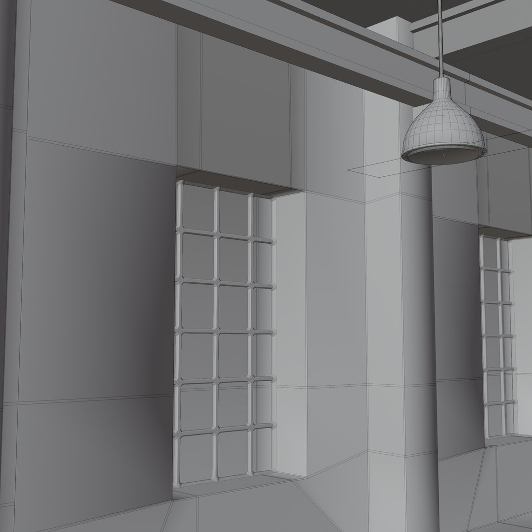3D Model Loft Interior - TurboSquid 1826268