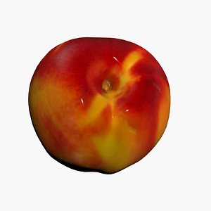 3D Nectarine  Scan High Quality model