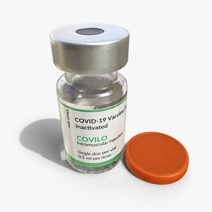 Vaccine Vial Rigged - Mod Covilo 3D model