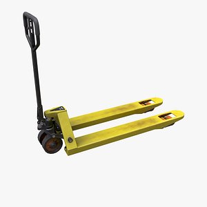 Hand Forklift Low-poly PR 3D