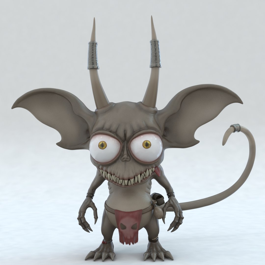 3D Monster Mouse - TurboSquid 2318401
