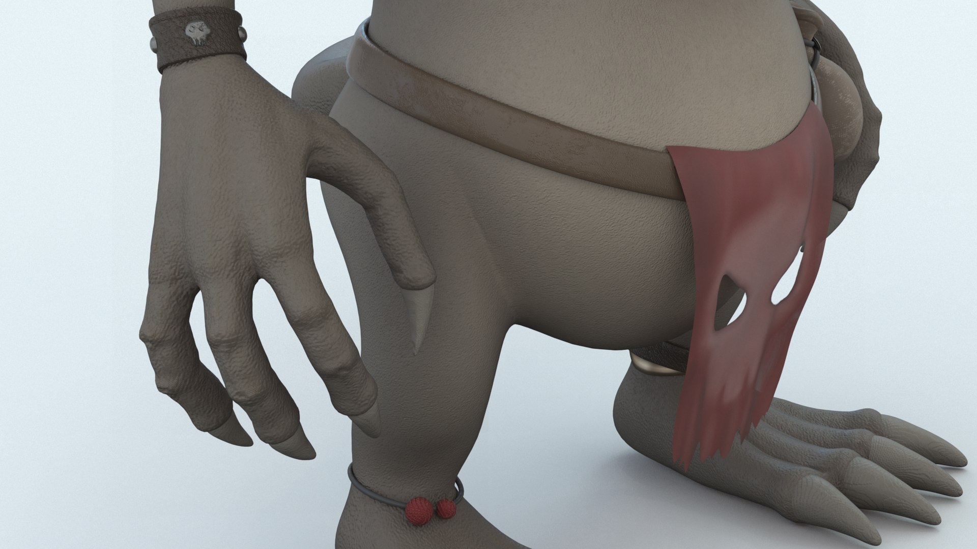 3D Monster Mouse - TurboSquid 2318401