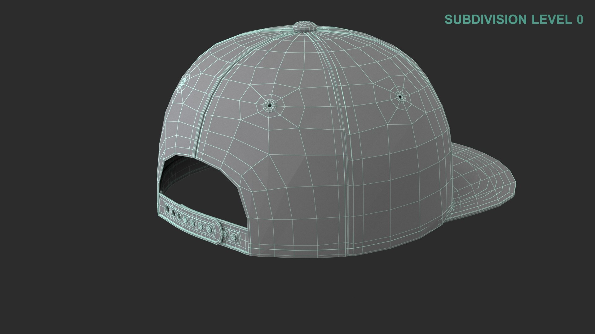 3D Baseball Hat https://p.turbosquid.com/ts-thumb/MZ/INRF3e/7g/wireframe0009/jpg/1639937363/1920x1080/fit_q87/3fb498287c5321d54b9ffa2fb9fd56ed00ca7e6f/wireframe0009.jpg
