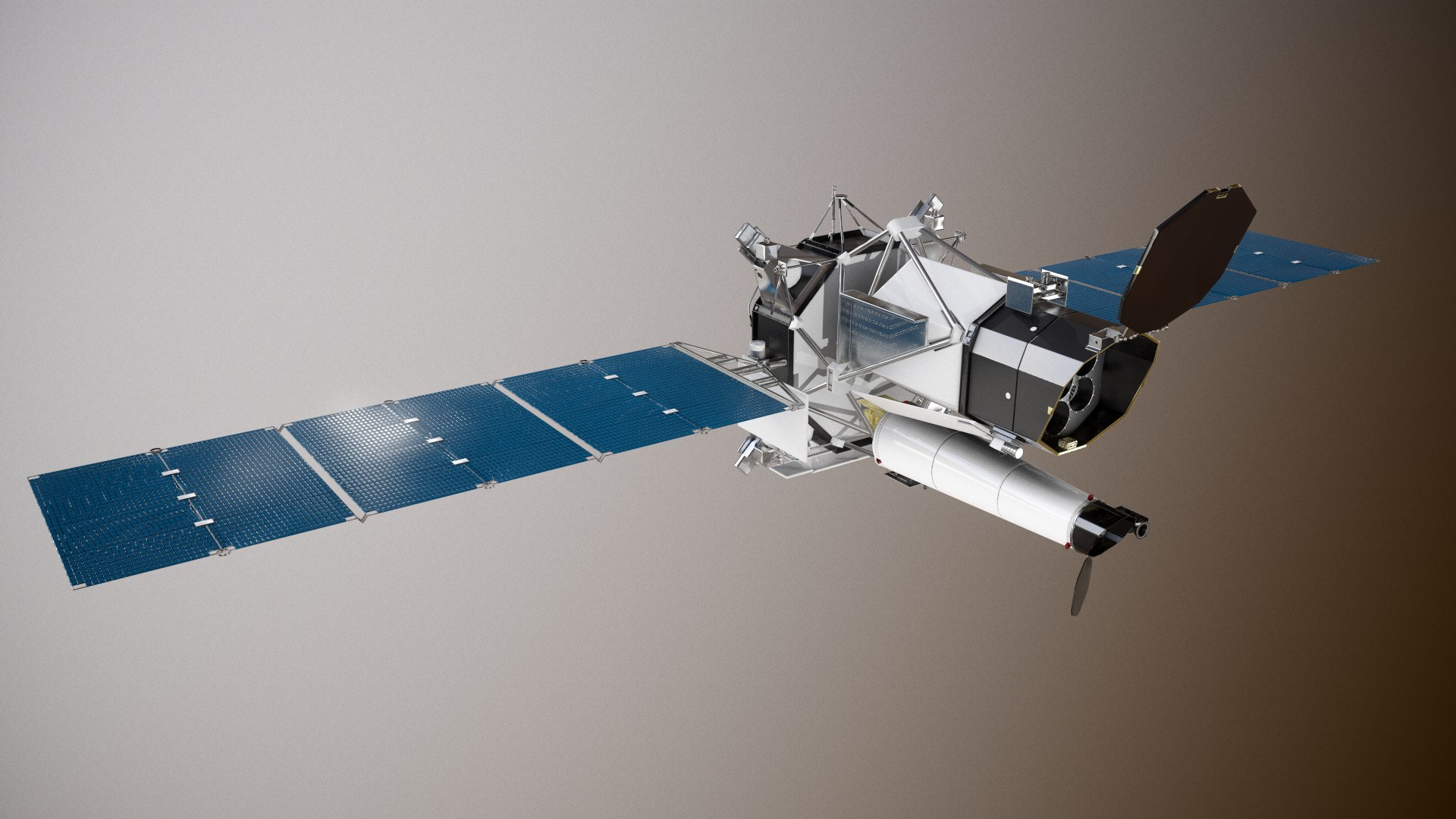 3D Spektr-rg Space Observatory Spektr - TurboSquid 1462753