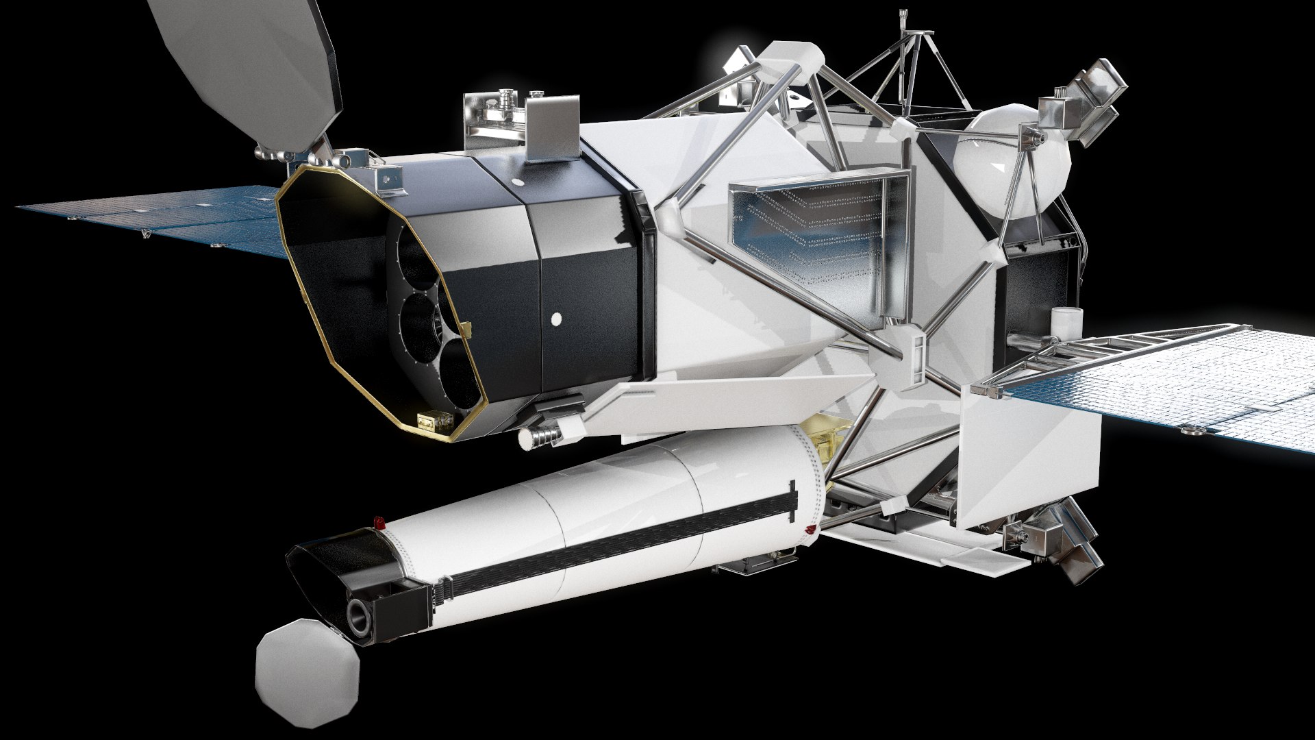 3D spektr-rg space observatory spektr - TurboSquid 1462753