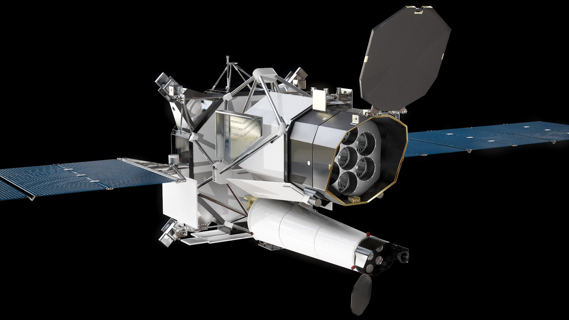 3D Spektr-rg Space Observatory Spektr - TurboSquid 1462753