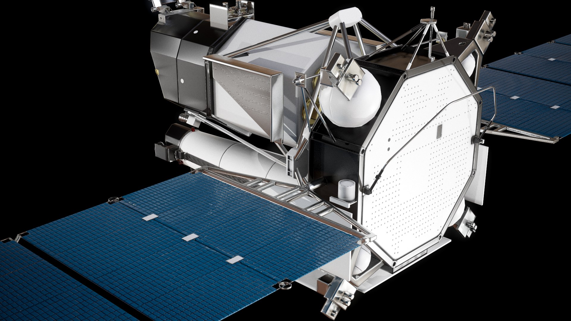 3D Spektr-rg Space Observatory Spektr - TurboSquid 1462753