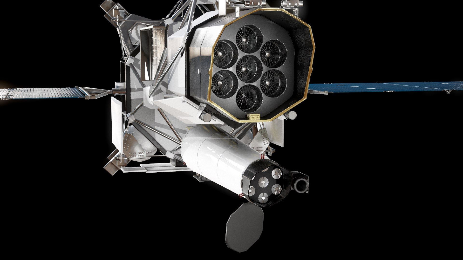 3D Spektr-rg Space Observatory Spektr - TurboSquid 1462753