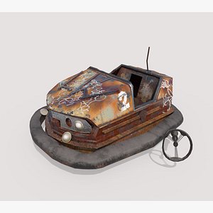 abandoned pripyat bumper car-dodgem 3D model