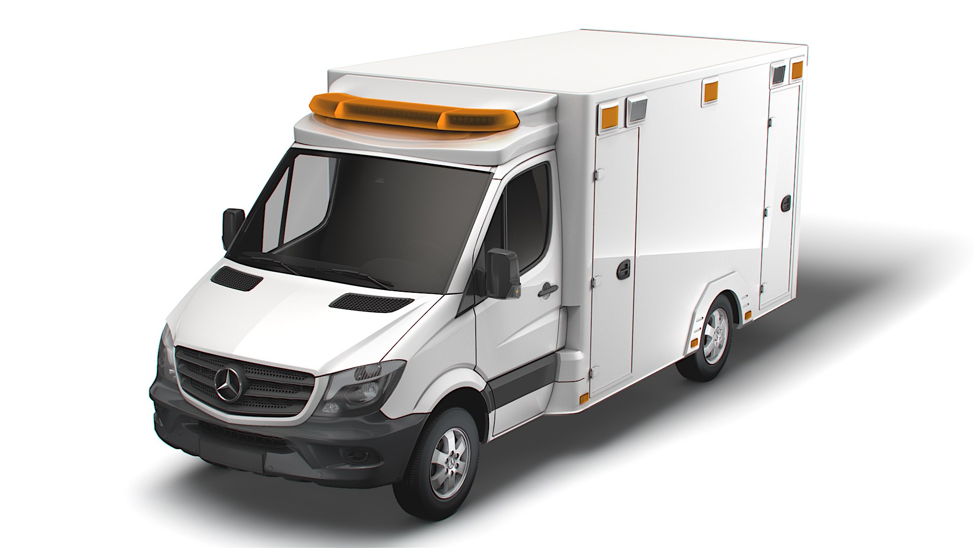 MBSprinterBoxAmbulance2019 Model - TurboSquid 2006470