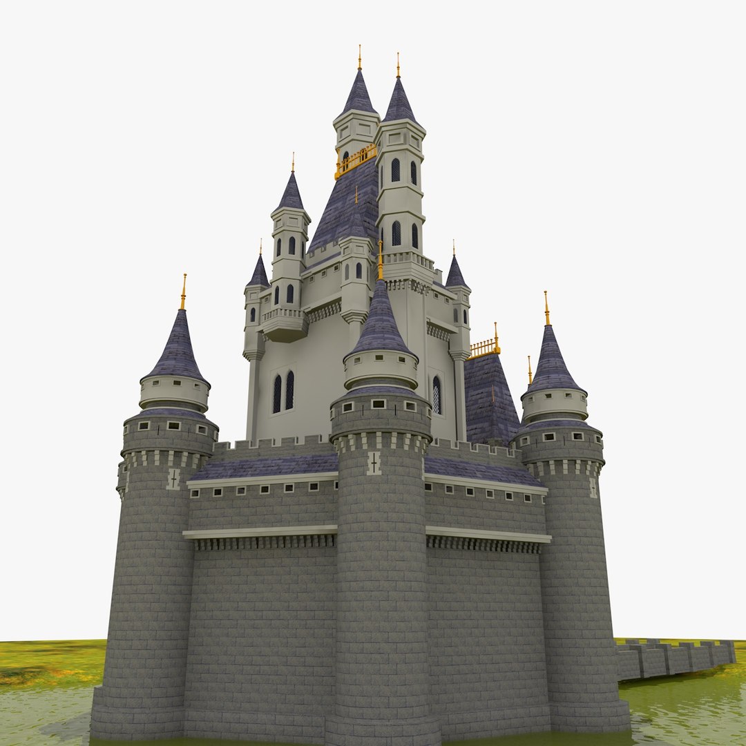 Castle Building C4d