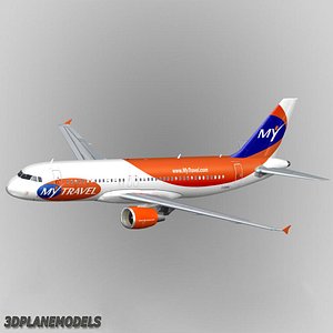 airbus a320 travel airways 3ds