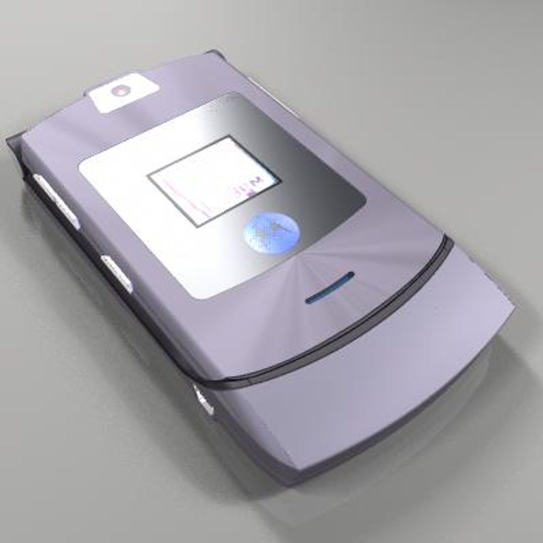 New Phone Motorola Razr 3d Model