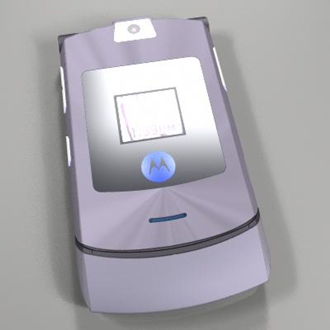 New Phone Motorola Razr 3d Model