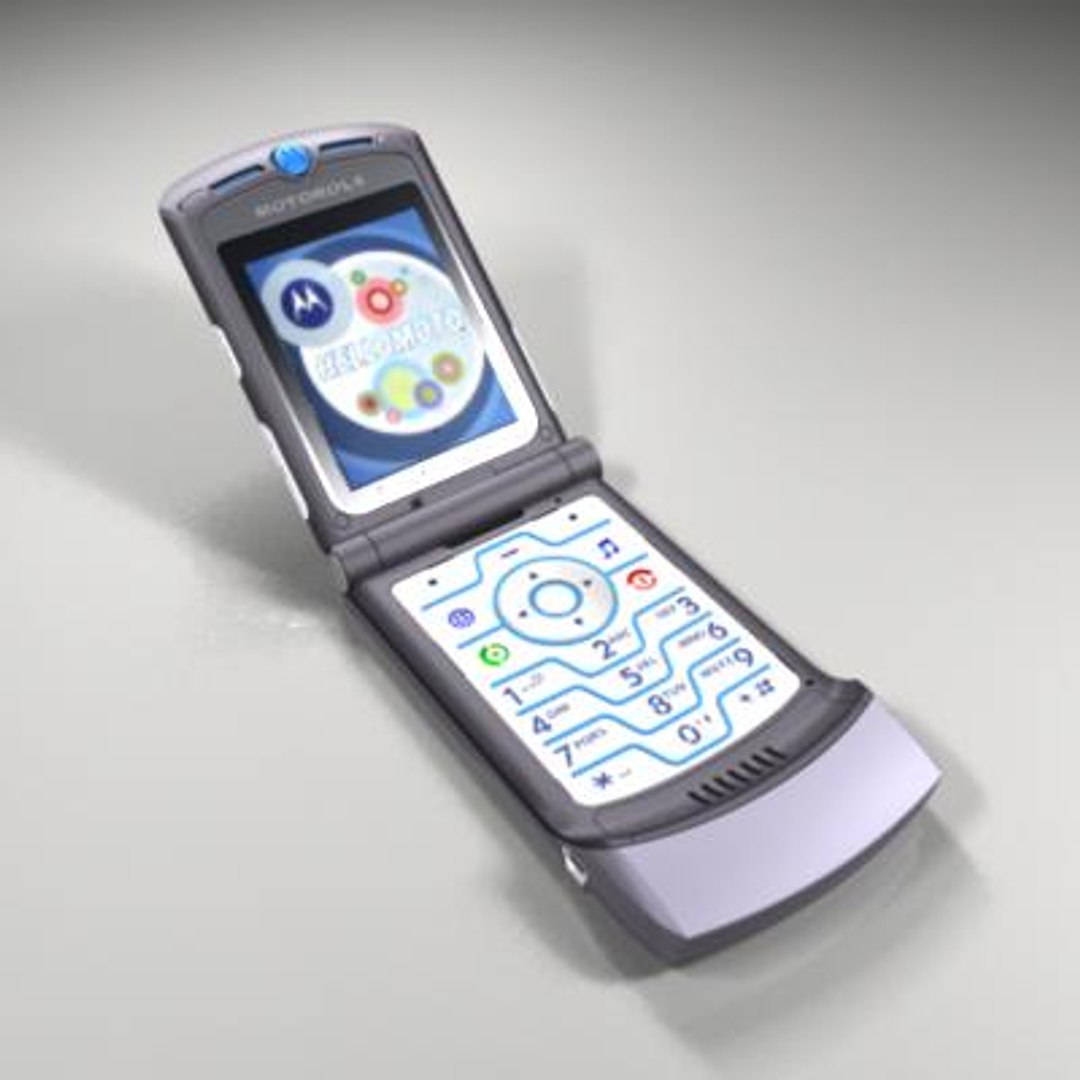 New Phone Motorola Razr 3d Model