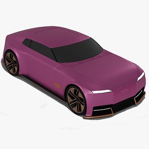 Type 00 Concept Car 3D Model 3D model