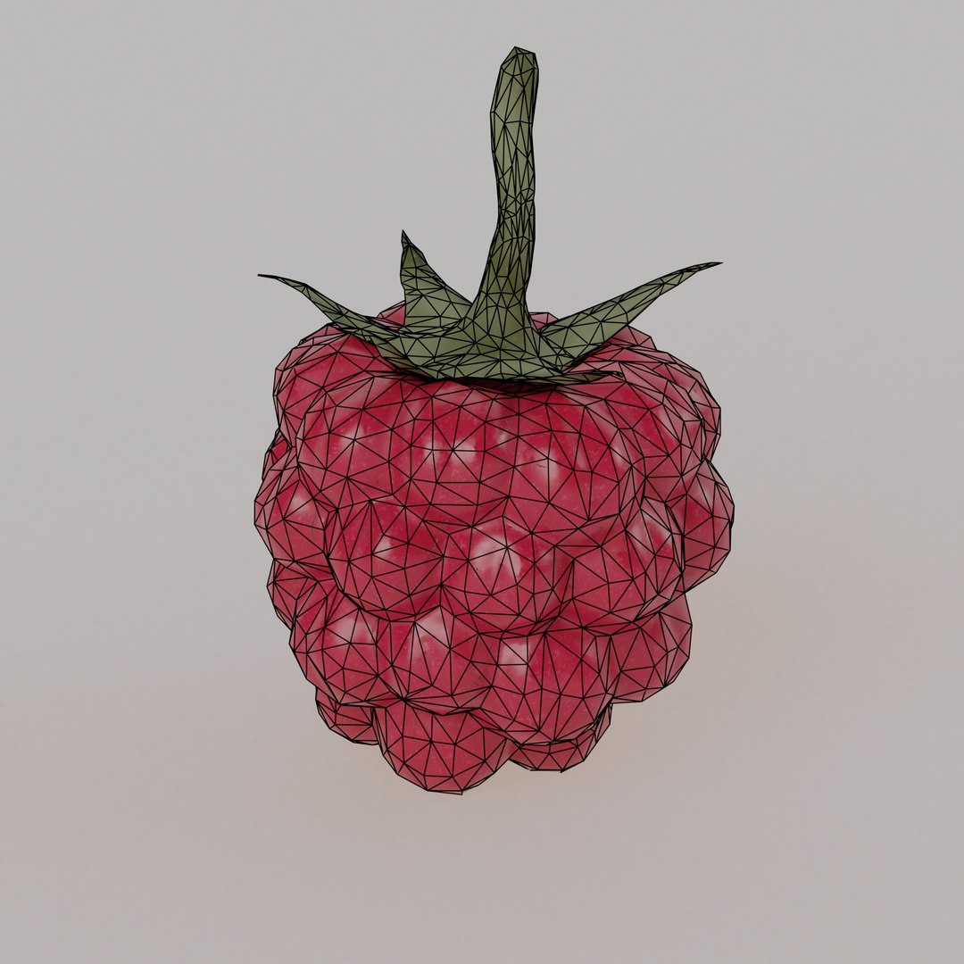 3D Raspberry - TurboSquid 1756838