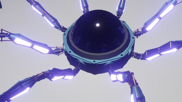 modelo 3d Spider Microbot - TurboSquid 1965585