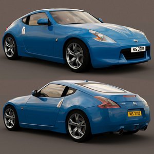 3D nissan 370z fairlady 2010