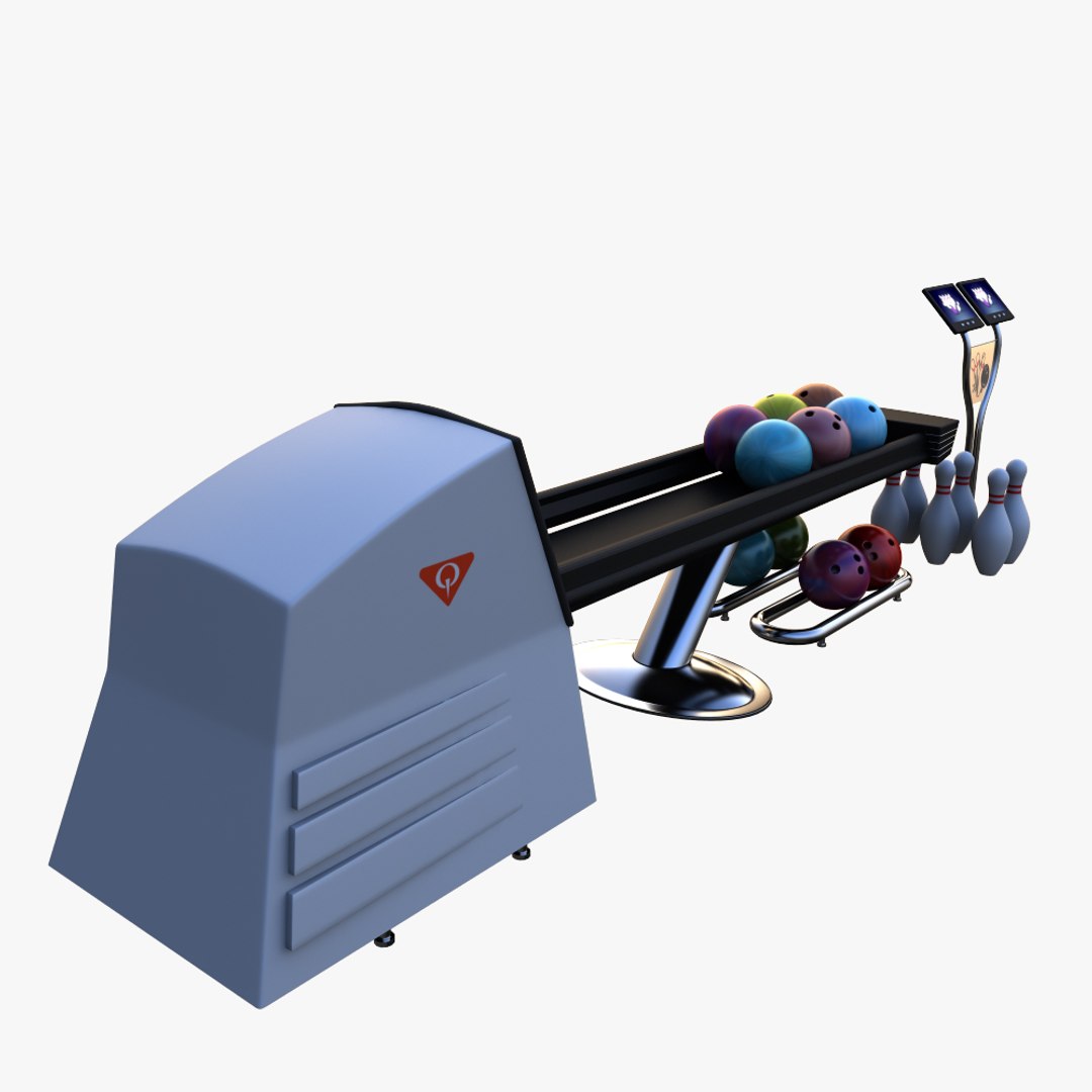 Bowling Equipments 3d Model