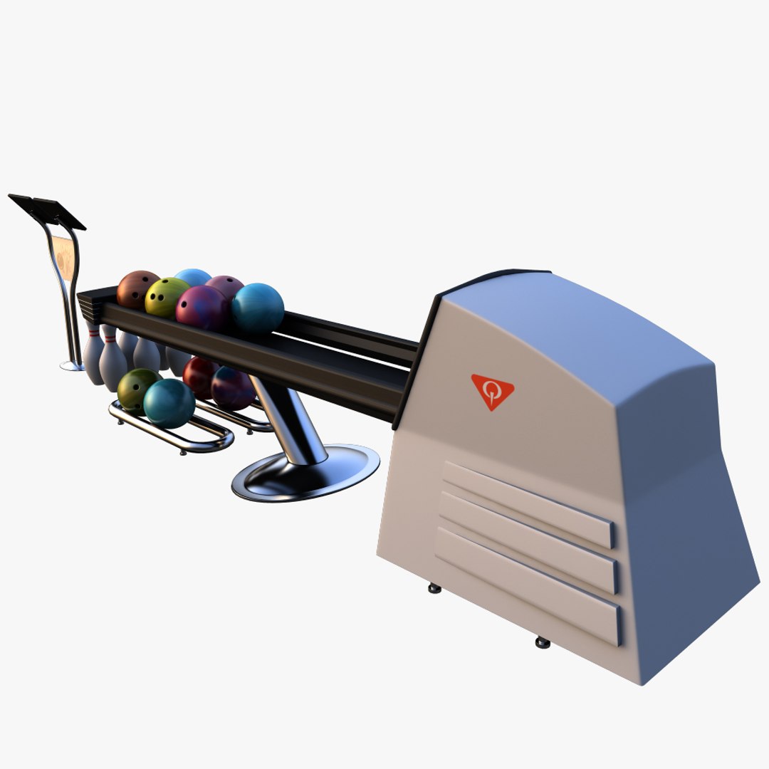 Bowling Equipments 3d Model