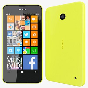 Nokia Lumia 630 Yellow