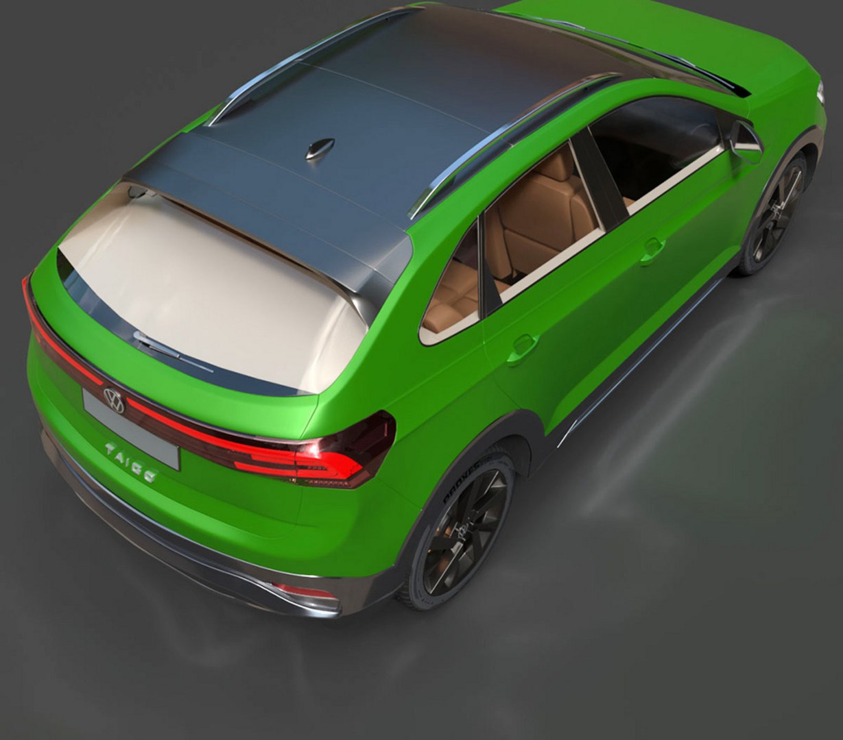 Volkswagen Taigo Crossover SUV - High-Poly 3D Model 3D Model ...