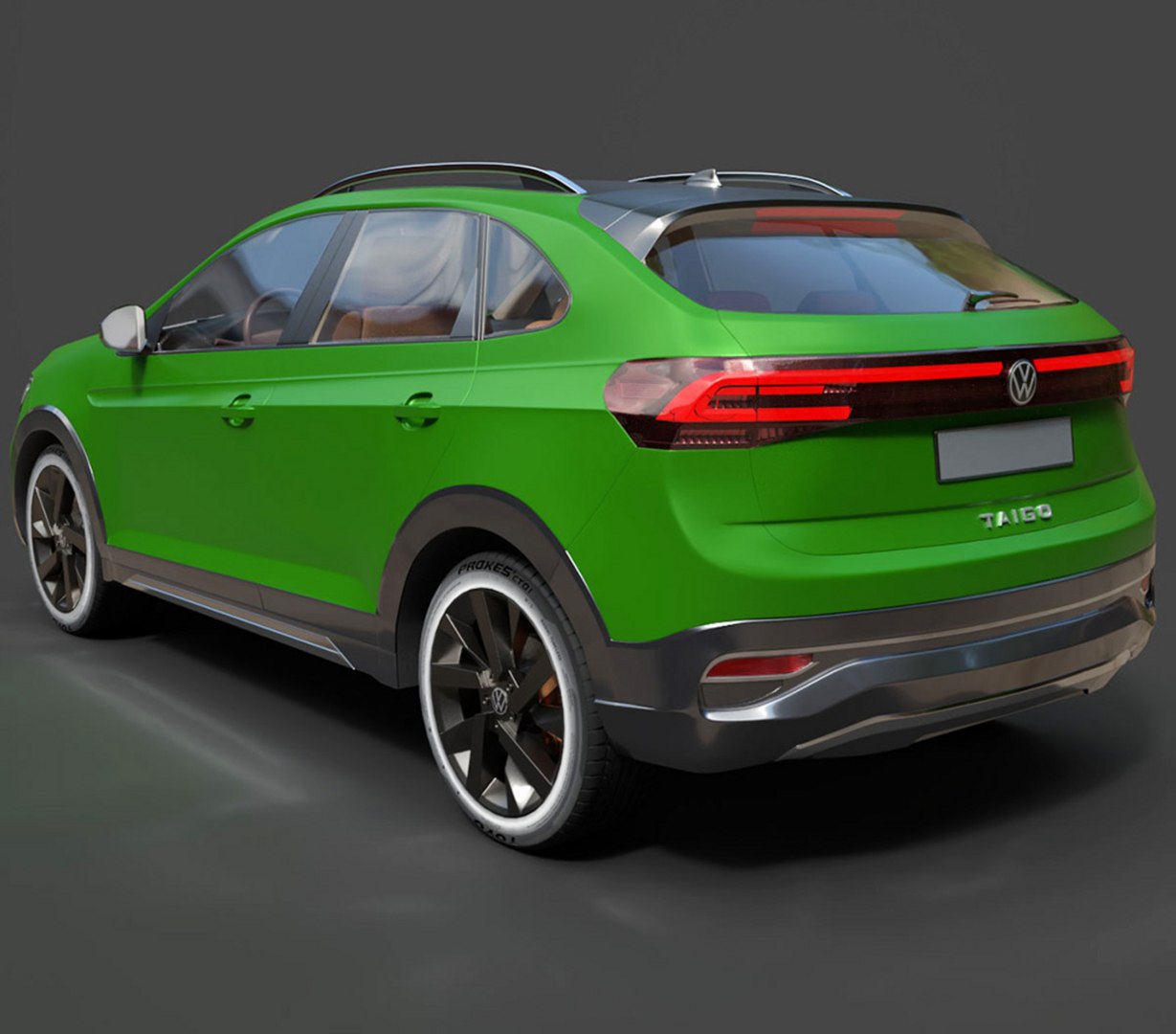 Volkswagen Taigo Crossover SUV - High-Poly 3D Model 3D Model ...