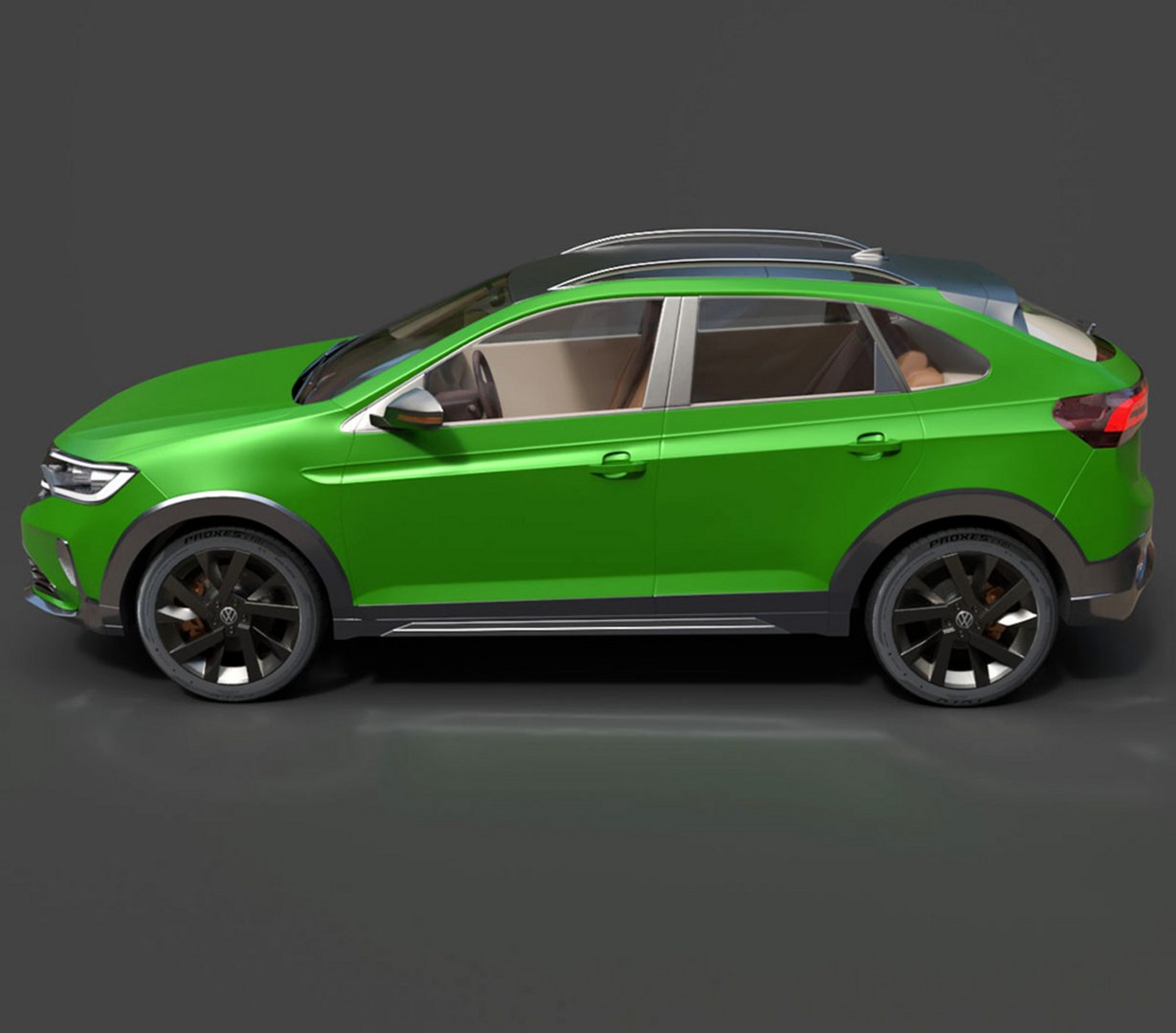 Volkswagen Taigo Crossover SUV - High-Poly 3D Model 3D Model ...