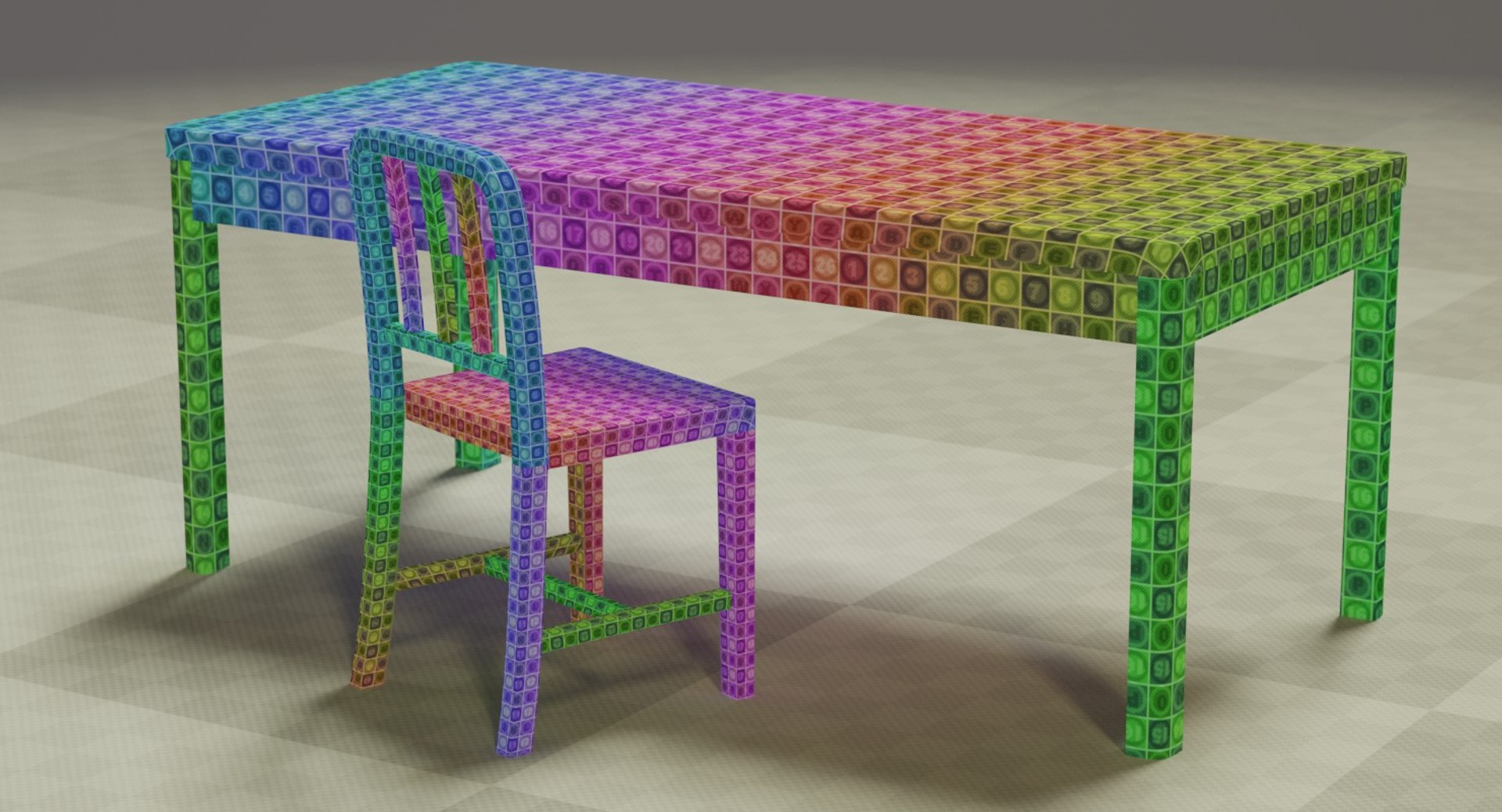 3D model metal table chair https://p.turbosquid.com/ts-thumb/MZ/h4Vpn2/EMvPSHH0/00163_table_with_chairs_surface_v007_05_checker.rgb_color.0000/jpg/1515511844/1920x1080/fit_q87/43d18c99e69bf6f1fc78d40c653205cb4a67e6b4/00163_table_with_chairs_surface_v007_05_checker.rgb_color.0000.jpg