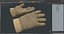 Tactical Military Gloves 3D model