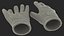 Tactical Military Gloves 3D model