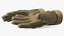 Tactical Military Gloves 3D model