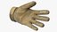 Tactical Military Gloves 3D model
